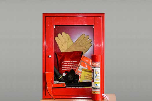 Armadio per attrezzature antincendio