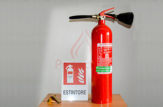 Biossido di carbonio (CO2) Estintore 5 Kg