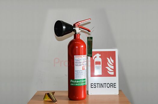 Biossido di carbonio Anidride carbonica (CO2) Estintore 2 Kg