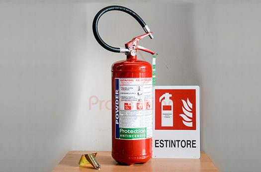 Estintore Polvere 6 Kg  vendita manutenzione revisione noleggio azienda antincendio estintori  nel 2023